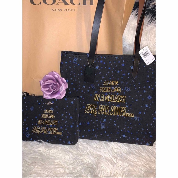 Coach Handbags - Coach X Star Wars Limited Edition Tote & Pouch